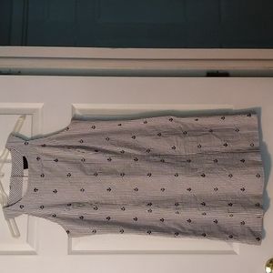 Cynthia Rowley Nautical Anchor Dress